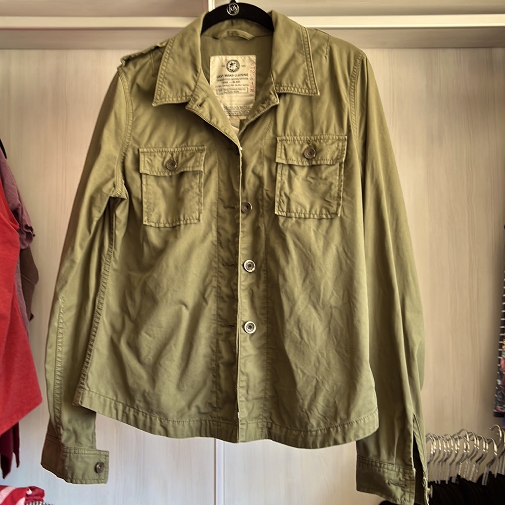 Lucky Brand army green jacket